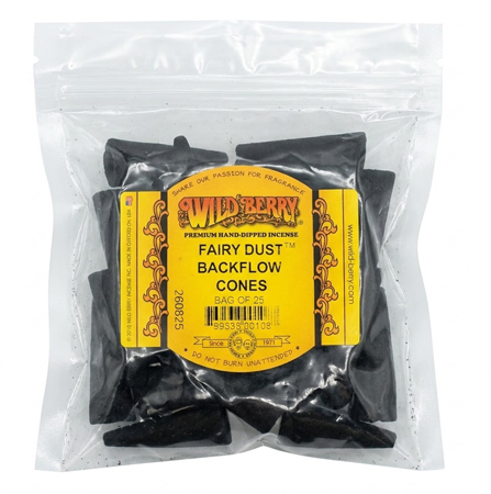 Wildberry Fairy Dust Back flow Incense Cones